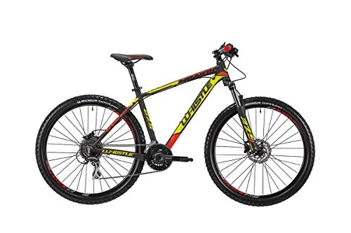 Bicicletas de montaña : Whistle bicicleta Miwok 183327.5"8-velocit Talla 46Amarillo / Rojo 2018(MTB con amortiguacin) / Bike Miwok 183327.58-Speed Size 46Yellow / Red 2018(MTB Front Suspension)