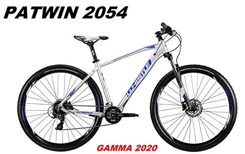 Bicicletas de montaña : Whistle - Bicicleta Patwin 2054 Rueda 29 Shimano 16 V Suntour XCT HLO Gamma 2020, Ultralight Blue Matt, 48 CM - M