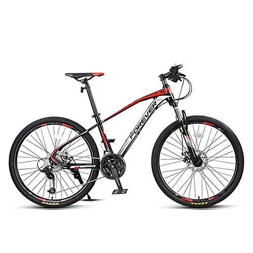 Bicicletas de montaña : XMIMI Cambio de Bicicleta de montaña con Amortiguador de Aluminio Doble Todoterreno Hombre Adulto 30 velocidades