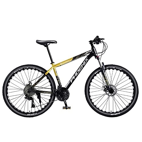 Bicicletas de montaña : Yirunfa Bicicleta de Montaña 27.5 Pulgadas, Marco de Aleación Aluminio, 30 Velocidades, Frenos de Disco, Suspensión Delantera Bloqueable Bicicleta Urbana Adecuado para una Altura de 170-195cm