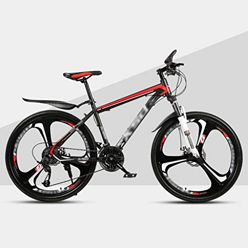 Bicicletas de montaña : ZRN Bicicleta de montaña para Adultos, Bicicleta de cercanías, Bicicleta de Carretera Unisex de 21 velocidades, Freno de Disco Doble, Bicicleta amortiguadora