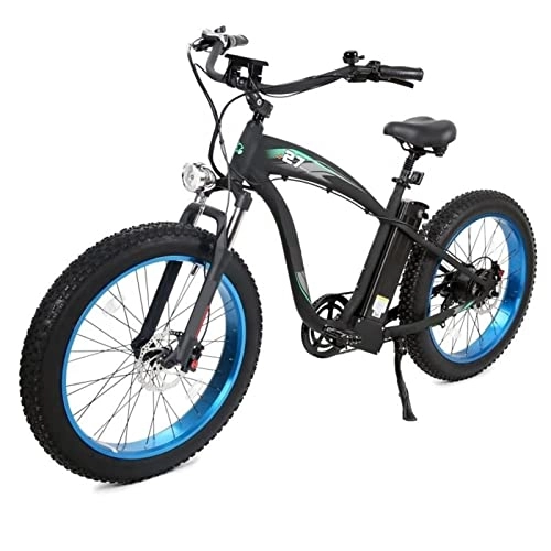 Electric Mountain Bike : 1000w Electric Bike for Adults Electric Bicycle 26 Inch Fat Tire E-Bike with 48v 13ah Lithium Battery 7 Speed Electric Bike