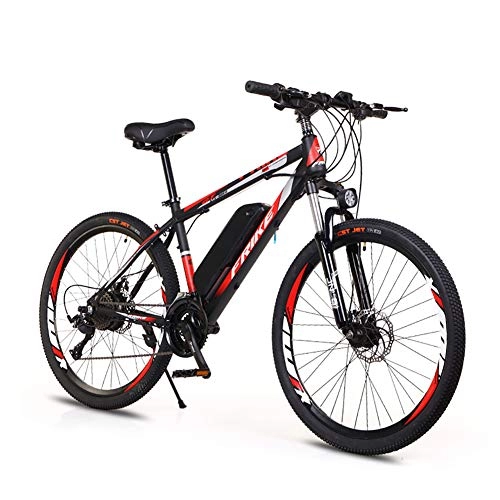 Electric Mountain Bike : 26" Electric Bikes for Adult, Mountain Bike Magnesium Alloy E-bikes Bicycles All Terrain, 36V 250W Removable Lithium-Ion Battery Bicycle, for Outdoor Cycling Travel Work Out, 21 speed regular model