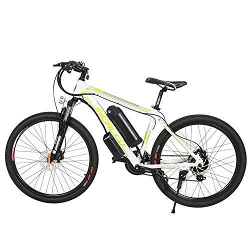 Electric Mountain Bike : 26 inch Electric Bike 36V 250W Unisex Mountain Ebike 24 Speeds with Disc Brakes and Suspension Fork (Removable Lithium Battery)