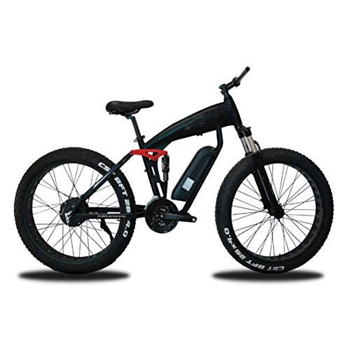 Electric Mountain Bike : 26 Inch Electric Bikes, 36V 10A Boost Bike Full Shock Absorption Adult Bicycle Sports Outdoor Cycling