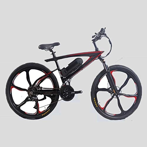 Electric Mountain Bike : 26 Inch Electric Bikes, 36V 10Ah Lithium Bike Shock Absorption Front Fork Mountain Bicycle Adult Outdoor Cycling