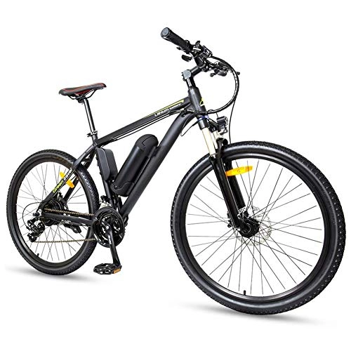 Electric Mountain Bike : 26 inch Electric Mountain Bike 36V 10A Lithium Battery Electric Bicycle with Large LCD Display, 21 Speed, for Adult Men Women - Loading 150kg / 330lbs