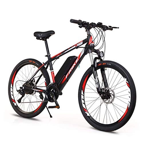 Electric Mountain Bike : 26 Inch Electric Mountain Bike Bicycle Adult Speed Change Power Bicycle