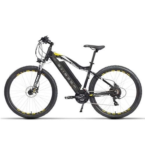 Electric Mountain Bike : 27.5" Electric Trekking / Touring Bike, Electric Bicycle With 48V / 13Ah Removable Lithium-ion Battery, Front Suspension, Dual Disc Brakes, Electric Trekking Bike For Touring ( Size : Shimano 21 )
