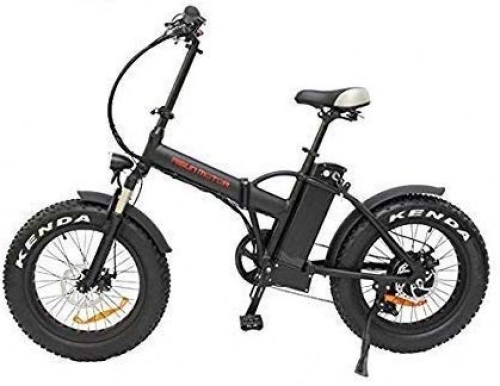 Electric Mountain Bike : 48V 500W or 750W 8Fun Bafang Hub Motor 20" Ebike Mini Folding Fat Tire Electric Bicycle with with Hydraulic Disc Brake (48V 750W, 48V 12.5AH Lithium Battery)