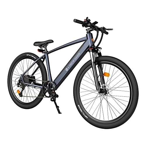 Electric Mountain Bike : ADO DECE 300C Hybrid Commuter Electric Bike 27.5 inch City Road electric bicycle, With a Shimano 9 Speed and Hydraulic Disc Brakes, Gray…