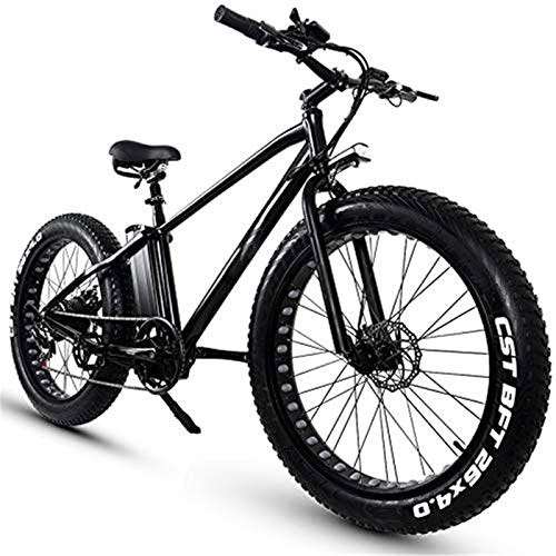 Electric Mountain Bike : Amantiy Electric Mountain Bike, 26 Inch Electric Bicycle 500w Mountain Bike 48v 15ah / 20ah Removable Lithium Battery 5 Pas Front & Rear Disc Brake Electric Powerful Bicycle