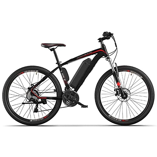 Electric Mountain Bike : AORISSE Electric Bike, 26" Electric Commuter Bicycle Mountain Bike with 250W Motor 36V Lithium Battery 27-Speed Gear Double Disc Brakes, Electric Durability 45KM