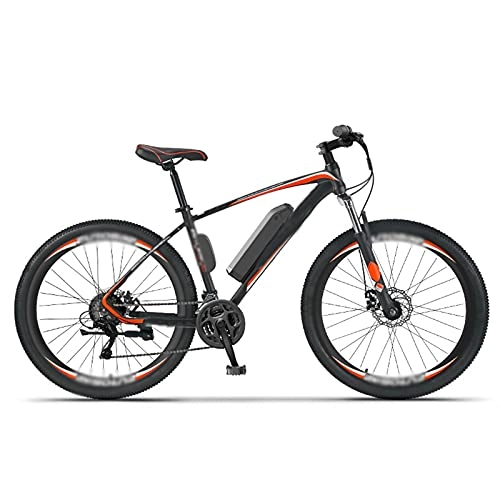 Electric Mountain Bike : AORISSE Electric Bike, 26" Electric Commuter Bicycle Mountain Bike with 250W Motor 36V Lithium Battery 27-Speed, Removable Battery, A, Electric Durability 65KM