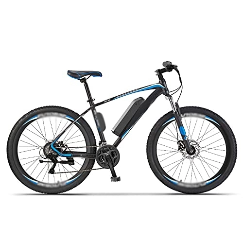 Electric Mountain Bike : AORISSE Electric Bike, 26" Electric Commuter Bicycle Mountain Bike with 250W Motor 36V Lithium Battery 27-Speed, Removable Battery, B, Electric Durability 45KM