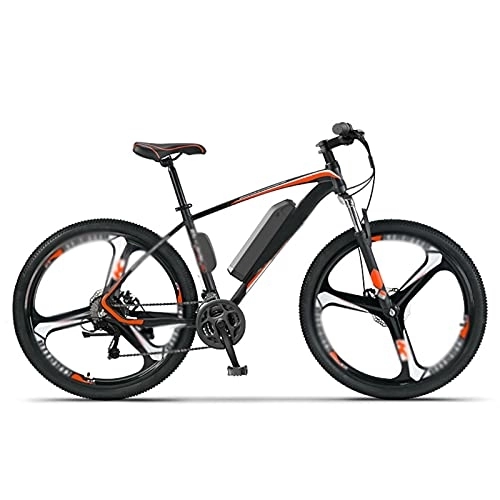 Electric Mountain Bike : AORISSE Electric Bike, 27-Speed Adult Electric Commuter Mountain Bicycle Integrated Wheel All Terrain 26" 250W 36V Ebike for Outdoor Cycling Travel Work Out, A, Electric Durability 65KM