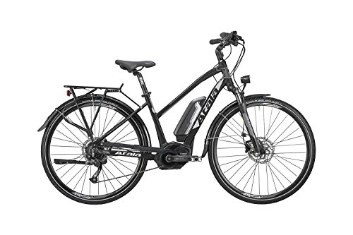 Electric Mountain Bike : Atala Electric Bike Trekking with Pedalling Assisted b-tour S PVW Lady, Women, Size m-49cm (170180cm), 8Speed, Colour nero-antracite Matte