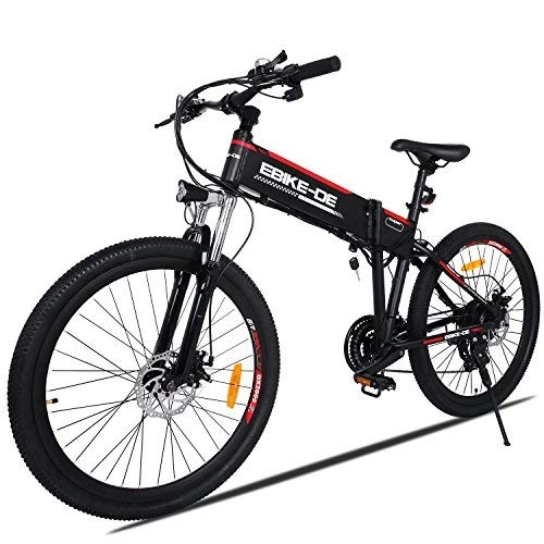 Electric Mountain Bike : Beauty Talk For Electric Bicycle E-Bike 26-28inch Electric Mountain Bike 25km / h Mountain Bike Electric Bicycle with Capacity Lithium Battery, LED Display, 250W max 36V 8A (Bearings)