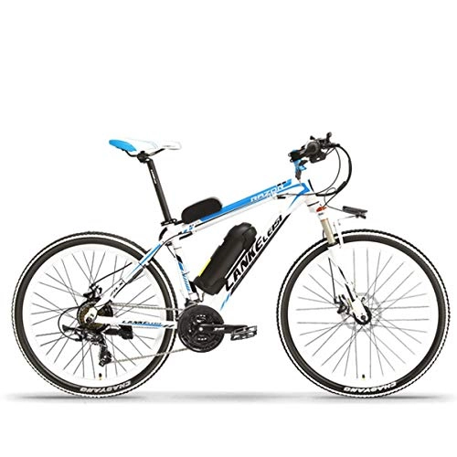 Electric Mountain Bike : BNMZX Electric bicycle, 26 inch 48V10AH folding city bicycle, aluminum alloy lithium electric mountain bike, adult moped, C-48V10ah