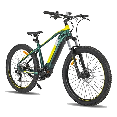 Electric Mountain Bike : bzguld Electric bike Electric Mountain Bike for Adults 27.5'' Fat Tire Electric Bicycle 1000w 30 mph with 48v Lithium Battery 10 Speed Commuter Bike for Men