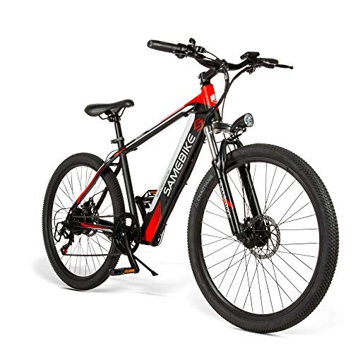Electric Mountain Bike : Carsparadisezone 26" Electric Bikes, Magnesium Alloy Ebikes Bicycles All Terrain, 36V 250W 8Ah Lithium-Ion Battery Mountain Ebike for Mens Women 7 Speed Disc Brakes 3 Modes