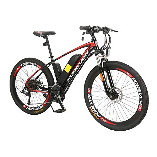 Electric Mountain Bike : CBPE Electric Bike Electric Bicycle for Adult 26'' Electric Mountain Bike 250W Ebike 27 Speed Gear with Removable Lithium Battery And Battery Charger