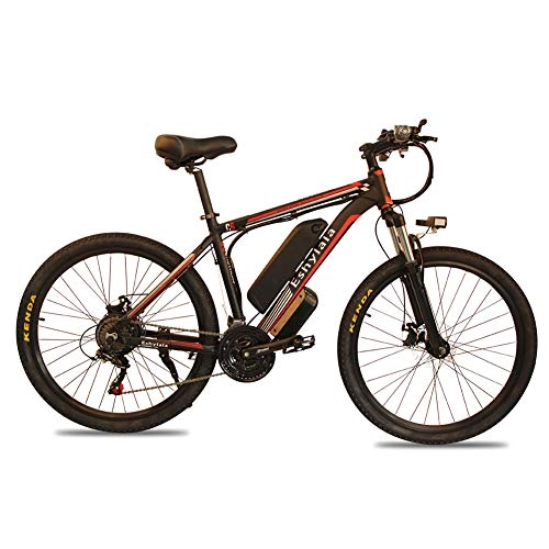 Electric Mountain Bike : CBPE Electric Bike Electric Mountain Bike 350W Ebike 26'' Electric Bicycle, 20MPH Adults Ebike with Removable 10 Ah Battery, Professional 27 Speed Gears