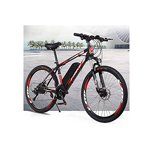 Electric Mountain Bike : CHHD 26" Mountain Electric Bike - 250W High Brush Motor With Removable 36V 8Ah Lithium Ion Battery， 21 Gears， 3 Riding Modes