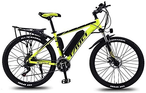 Electric Mountain Bike : CLOTHES Commuter City Road Bike Adult 26 Inch Electric Mountain Bikes, 36V Lithium Battery Aluminum Alloy Frame, With Multi-Function LCD Display 5-gear Assist Electric Bicycle Unisex