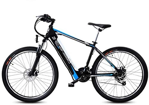 Electric Mountain Bike : CLOTHES Commuter City Road Bike Adult Electric Mountain Bike, 48V 10AH Lithium Battery, 400W Teenage Student Electric Bikes, 27 speed Off-Road Electric Bicycle, 26 Inch Wheels Unisex (Color : B)