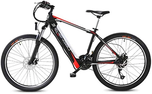 Electric Mountain Bike : CLOTHES Electric Mountain Bike, 26" Electric Mountain Bikes for Adult, All Terrain Ebikes E-MTB Magnesium Alloy 400W 48V Removable Lithium-Ion Battery 27 Speeds Bicycle for Men Women, Bicycle