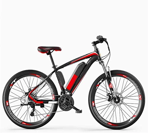 Electric Mountain Bike : CLOTHES Electric Mountain Bike, 26 inch Electric Bikes, Cycling 27 speed Offroad Bike Double Disc Brake Adult Bicycle Sports Outdoor, Bicycle