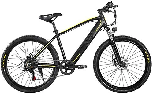 Electric Mountain Bike : CLOTHES Electric Mountain Bike, Mountain Electric Bicycle, 26 Inch Adult Travel Electric Bicycle 350W Brushless Motor 48V 10Ah Removable Lithium Battery Front Rear Disc Brake 27 Speed, Bicycle