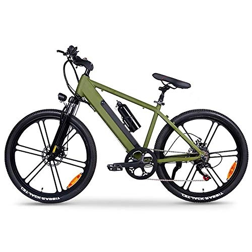 Electric Mountain Bike : COKECO Electric Bike Adult Electric Mountain Bike, 48V10AH Lithium Battery 26 Inch Battery Car 350W High Speed Motor Electric Bicycle Power Mountain Road Bike Variable Speed Off-road