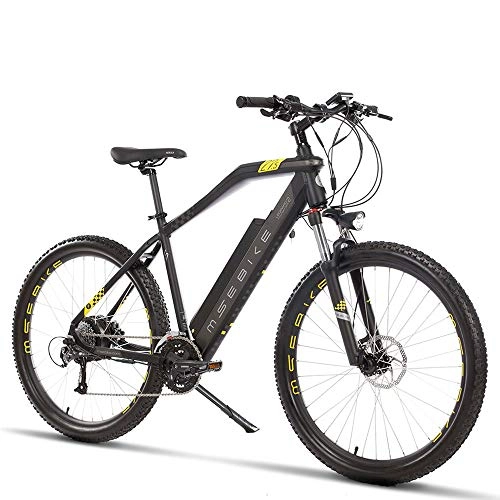 Electric Mountain Bike : COKECO Electric Bike For Adults, Foldable Electric Bicycle Commute Ebike With 400W Motor, 27.5 Inch 48V E-bike With 13Ah Lithium Battery, City Bicycle Max Speed 30 Km / h, Disc Brake