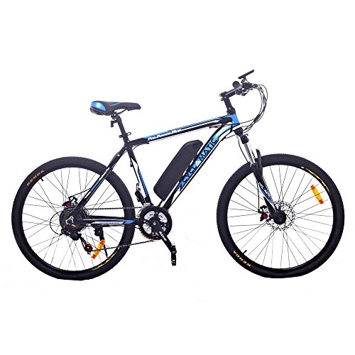 Electric Mountain Bike : Cyclamatic CX3 Pro Power Plus Alloy Frame eBike Black / Blue