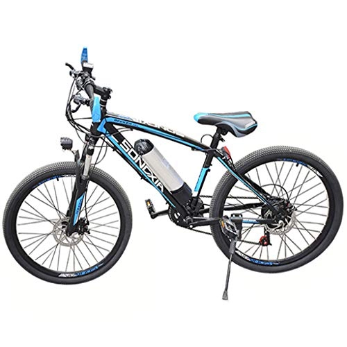 Electric Mountain Bike : DDPHC Electric Mountain Bike, 250W 26'' Electric Bicycle with Removable 36V 7.8AH Lithium-Ion Battery for Adults Electric Car