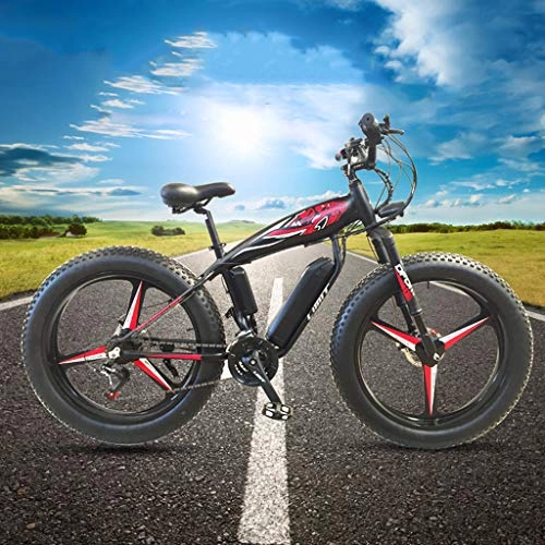 Electric Mountain Bike : DE-BDBD Electric Mountain Bike 20In Tire 250W Brushless Motor 36V 12AH Removable Large Capacity Battery Lithium E-Bikes Electric Bicycle 21 Speed Gear Shimano Shifting System And Three Working Modes