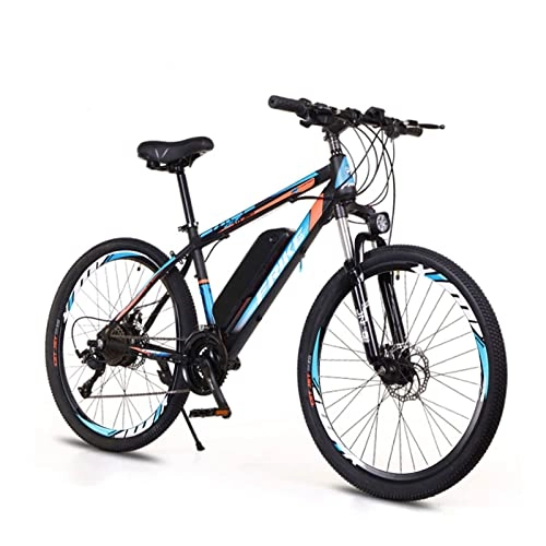 Electric Mountain Bike : DFERTG Electric Bike，ebike，26’’ Electric Bikes For Adults，electric Bikes，e Bike，electric Bikes For Adults Men，electric Mountain Bike，e Bikes For Men(Color:blue)