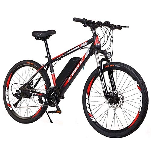 Electric Mountain Bike : DREAMyun Electric Bike, Electric Mountain Bike for Adult with 250 W Motor 36V 10AH Removable Lithium Battery Shimano 27 Speed Shifter for Commuter Travel