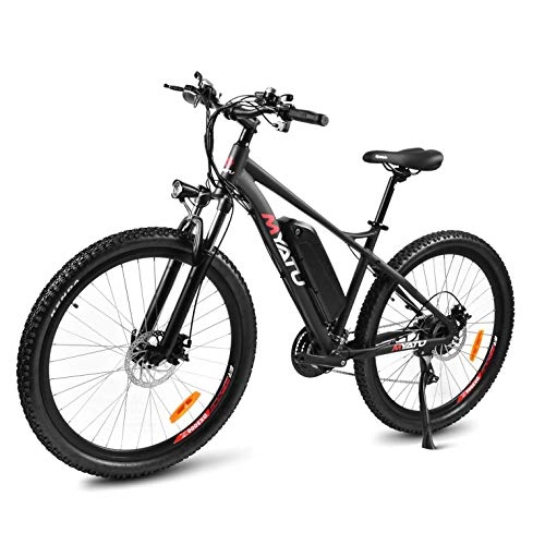 Electric Mountain Bike : Electric Bike, 26" Electric Mountain Bicycle, 36V8ah Lithium-Ion Battery, E-Bike with 250W Motor, Adjustable Saddle And Handlebar, 21 Speed Gear, for Adults