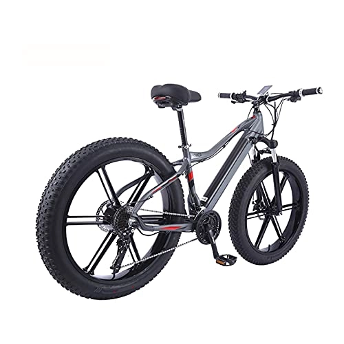 Electric Mountain Bike : Electric Bike, 26 Inch Electric Bikes for Adults Mountain Bike with 750W Motor, 48V / 13Ah Removable Battery, 27 Speed Gears, Double Disc Brakes, D