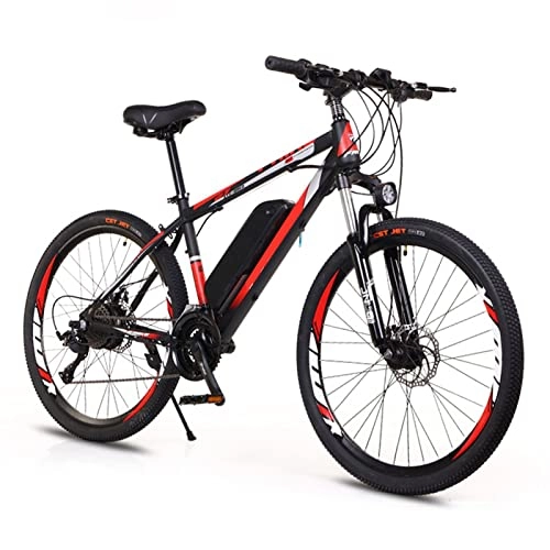 Electric Mountain Bike : Electric bike Adult Electric Bike 250W 36V Lithium Battery Electric Mountain Bike 27 Speed Electric Off-Road Bicycle