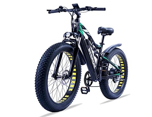 Electric Mountain Bike : Electric Bike, Electric Bicycle for Adults, CORYEE 26''Electric Mountain Bike, E-Bike with 48V 17Ah Removable Lithium Battery, Shimano 7 Speed Transmission