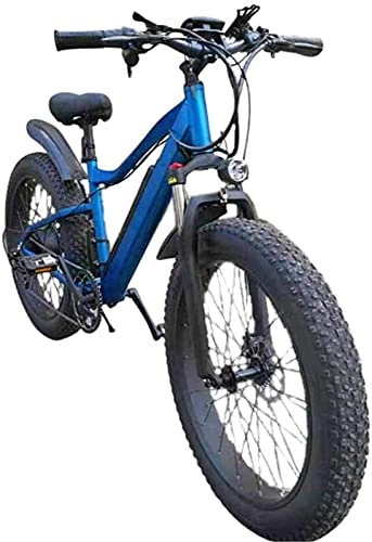 Electric Mountain Bike : Electric Bike Electric Bicycle Wide Fat Tire Variable Speed Lithium Battery Snowmobile Mountain Outdoor Sports Aluminum Alloy Car