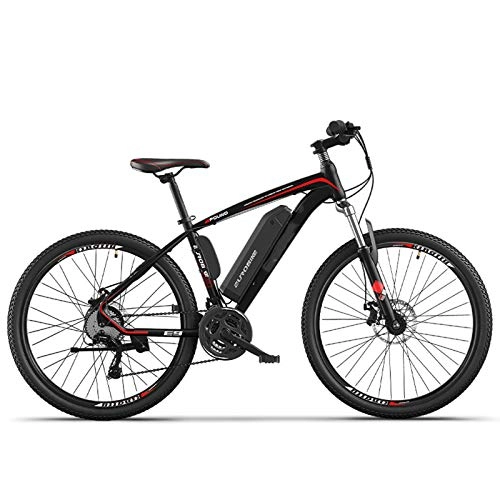 Electric Mountain Bike : Electric Bike Electric Mountain Bike 250W Ebike 26'' Electric Bicycle, Adults Ebike with Removable 13Ah Battery, Professional 27 Speed Gears, 8Ah