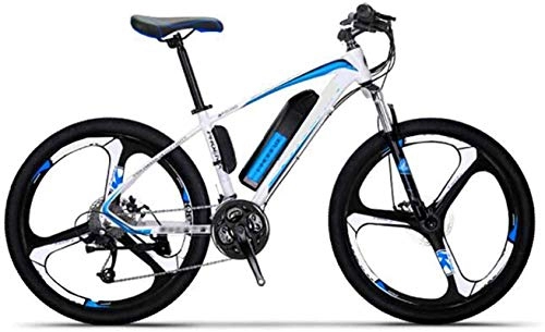 Electric Mountain Bike : Electric Bike Electric Mountain Bike 26 inch Mountain Electric Bikes, bold suspension fork Aluminum alloy boost Bicycle Adult Cycling Lithium Battery Beach Cruiser for Adults Mountain Ebike Throttle &