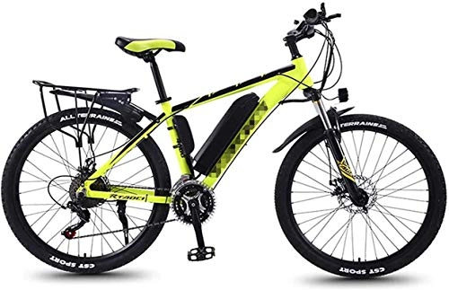 Electric Mountain Bike : Electric Bike Electric Mountain Bike 36V 350W Electric Bike for Adult, Mens Mountain Bicycle 26Inch Fat Tire E-Bike, Magnesium Alloy Ebikes Bicycles All Terrain, with 3 Riding Modes, for Outdoor Cycli