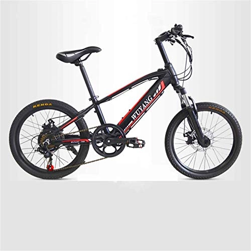 Electric Mountain Bike : Electric Bike Electric Mountain Bike 7 Speed Electric Mountain Bike, 36V 6AH Lithium Battery, 240W Beach Snow Bikes, Aluminum Alloy Teenage Student Bicycle, 20 Inch Wheels for the jungle trails, the s