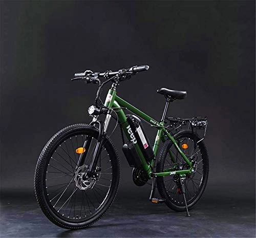 Electric Mountain Bike : Electric Bike Electric Mountain Bike Adult 26 Inch Electric Mountain Bike, 36V Lithium Battery Aluminum Alloy Electric Bicycle, LCD Display Anti-Theft Device for the jungle trails, the snow, the beach
